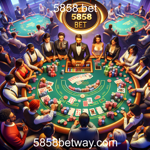 A Diversão dos Jogos de Mesa no 5858 Bet